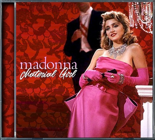 Madonna material girl - material,