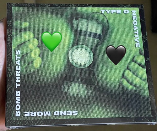 Type negative send more - o, bomb